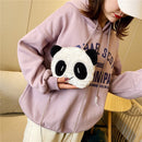 Lovely Panda Crossbody Bags Plush Girls Purse Shoulder Chain Messenger Handbags