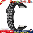 Watch Strap for HUAWEI HONOR Band 6 TPU Bracelet Wristband (Black Gray) Newly