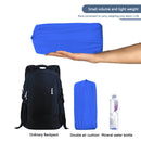 Portable Inflatable Double Sleeping Mattress Camping Air Cushion (Blue)