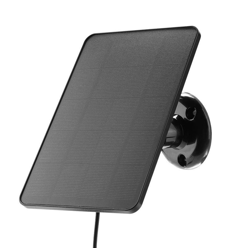 10W Solar Cells Charger 5V Portable Monocrystalline Solar Panels 3x (Black)
