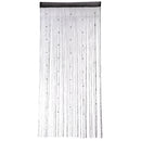 Decorative String Curtain Beads Wall Panel Fringe Room Door Window Black