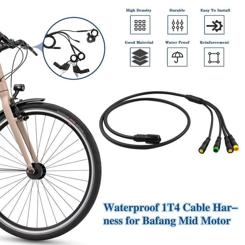 1T4 EB-Bus Cable Harness for Bafang BBS01 BBS02 Mid Motor Connecto!