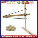 Portable Bow Drill Friction Fire Starter Make Fire Drilling Tool Kit for Ou