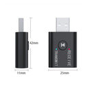 Bluetooth 5.0 2in1 Transmitter Receiver Car Wireless Audio Adapter USB 3.5mm Aux