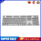 104pcs Universal Mechanical Keyboard Keycaps PC Bakclit Key Cap Set (Gray)