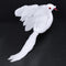 White Foam Artificial Feather Wings Simulation Pigeon Wedding Decor Spread