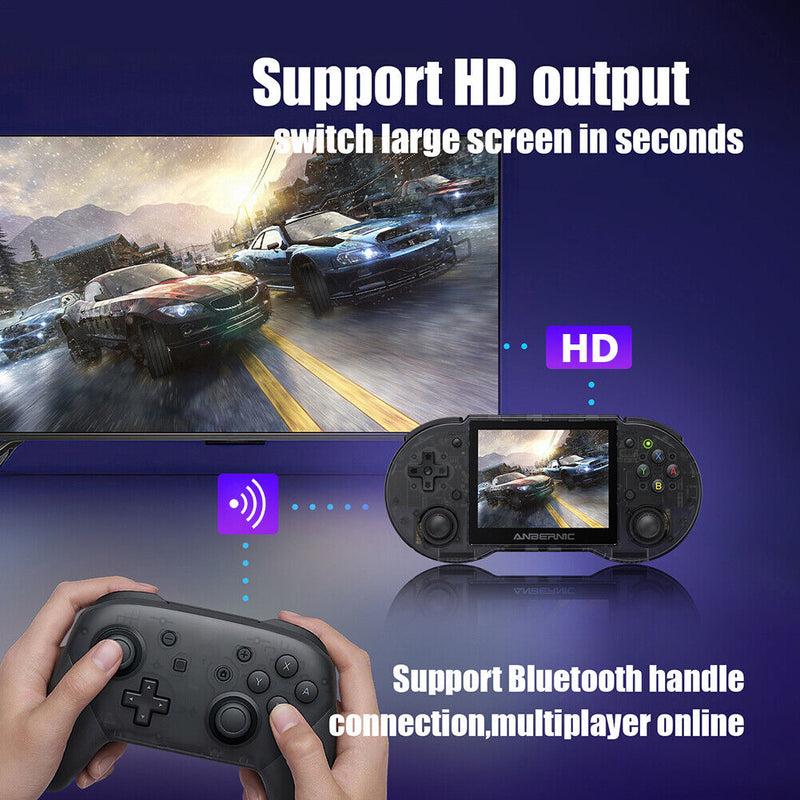 #A 3.5 inch IPS HD Screen Bluetooth-compatible 5G WiFi Retro Handheld Game Conso