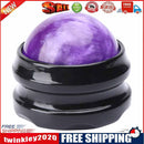Cool Cold Massage Roller Ball Foot Back Body Massager Therapy Ball (Purple)