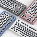 RGB Mechanical Keyboard for Flesports MK870 Smooth Kit (Transparent Blue)