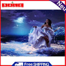 5D DIY Full Drill Diamond Painting Dancing with Water Cross Stitch Home Decor