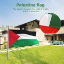Palestine Flag Printed Waterproof Palestinian Flags with Grommet (60x90cm) Newly