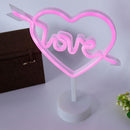 Operated Gift Room  Desk Decor  LED Neon Lamp Night Light Party lighting