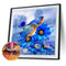 5D DIY Diamond Painting Kits Full Square Drill Blue Bird Flower Mosaic Picture