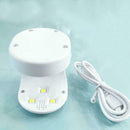 Mini Nail Dryers Lamp Shape Nail Gel Polish Machine Finger USB Single W5T3
