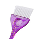 Water Crack Pattern Hair Coloring Brush Hairdressing Dye Brush (Purple)