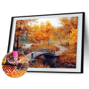 5D DIY Full Drill Diamond Painting Scenery Embroidery Mosaic Kit Bedroom Deco