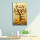 Golden Deer 5D DIY Diamond Painting Full Round Drill Picture Crafts Home Decor