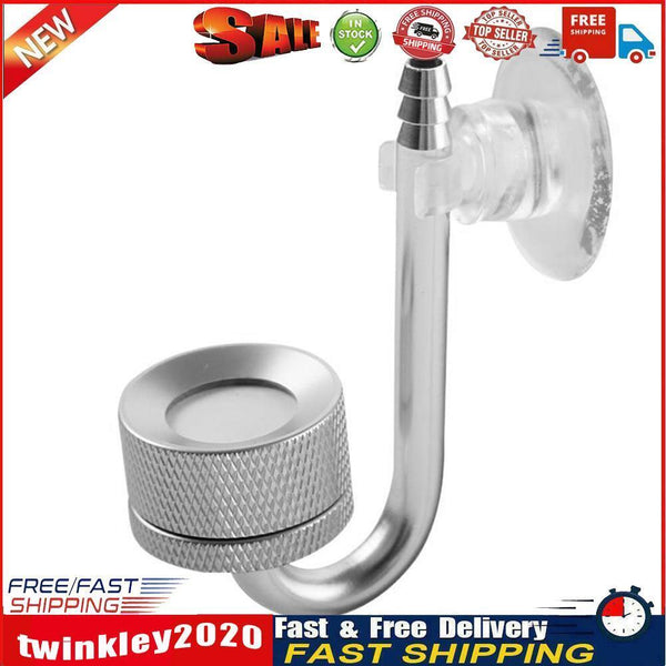 CO2 Atomizer System Diffuser Fish Tank Reactor Solenoid with Suction Cup Newly