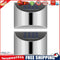 2pcs Cold White 4 LED Solar Lights Waterproof  Wall Stair Lamp for Security