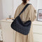 #A Fashion Women Shopper Bag Large Capacity Top-handle Bag Rhombus Pattern for L