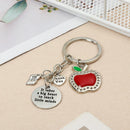 Gift For Her Him Letter Key Chain Gift For Teacher Bag Pendant Letter Keyring