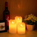 Candles Pillar Candles Flameless Candles Led Candles Wedding Decorations