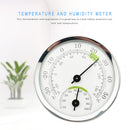 Mini Pointer Thermometer Hygrometer Room Humidity Temperature Meter (White)