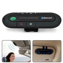 Wireless Bluetooth Speaker Hands-free Car Kits Speakerphone Clips Visor K4J3