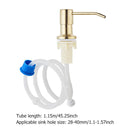 Liquid Soap Dispenser Extension Tube Kit Pump Head for Kitchen Sink Accessories