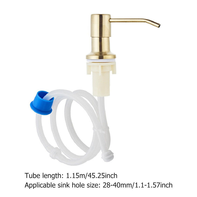 Liquid Soap Dispenser Extension Tube Kit Pump Head for Kitchen Sink Accessories