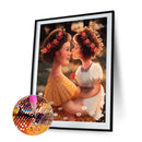 5D DIY Diamond Painting Full Round Drill Mother and Daughter of