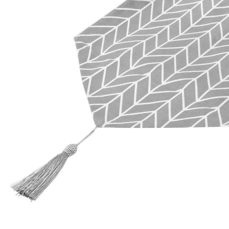 Linen Cotton Table Runner Tablecloth Party Long Table Cover Nordic Style(I)
