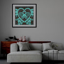 Butterfly Special Shaped Luminous Mosaic Diamond Part DIY Paint Kit Decorate