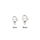Accessories Lobster Clasps Hooks Necklace Bracelet Buckle Jewelry Making 9/10MM