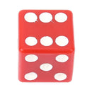 4pcs Dice Car Truck Bike Tire Air Valve Stem Caps Covers Wheel Rims (Red) Newly