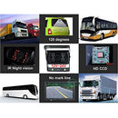 4-Pin Car Rear View Camera 18LED Backup Reverse Camera for Bus Truck RV Caravan
