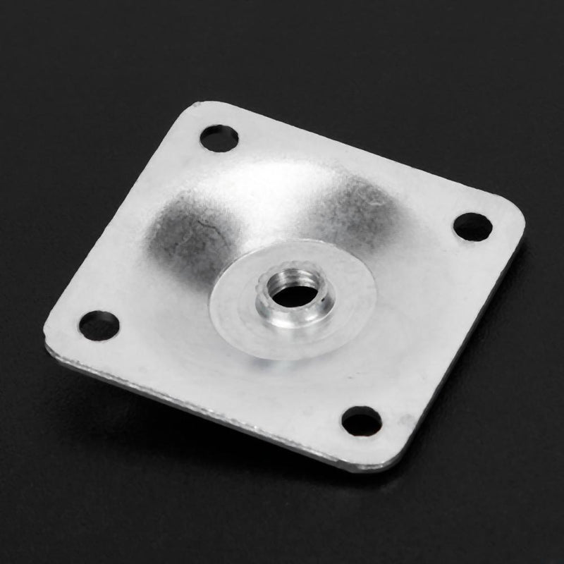 10pcs Furniture Hardware Table Leg Mounting Plate Sofa Legs Plates Hinge