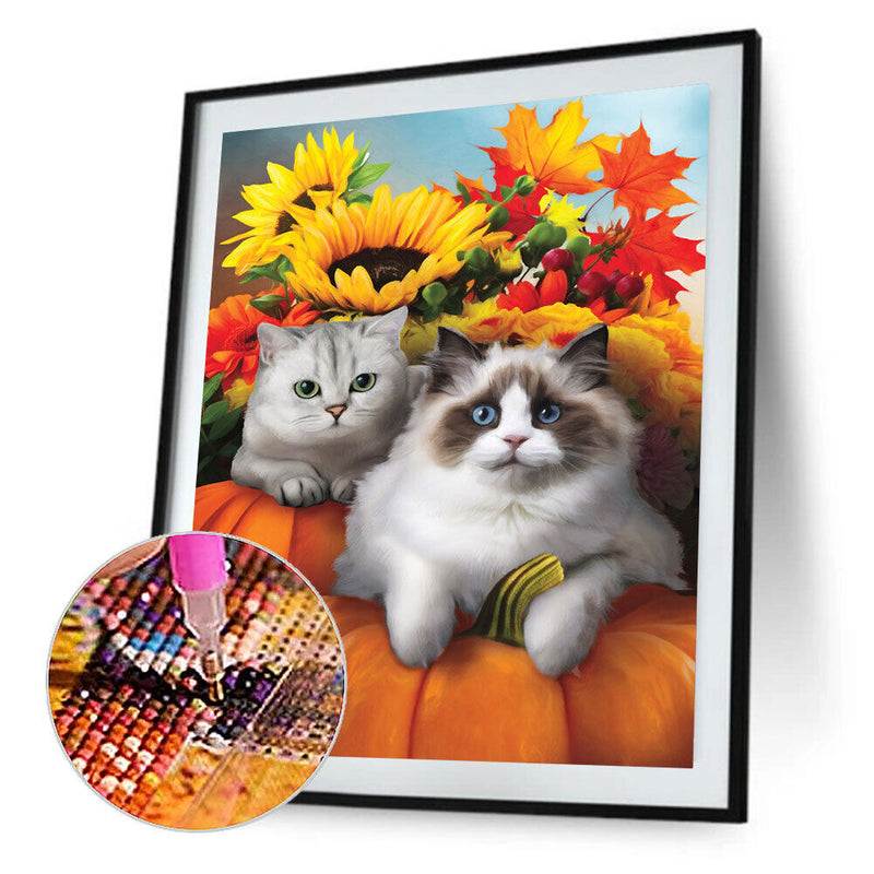 #A 5D DIY Diamond Drawing Autumn Series Full Round Drill Arts Mosaic Rhinestone