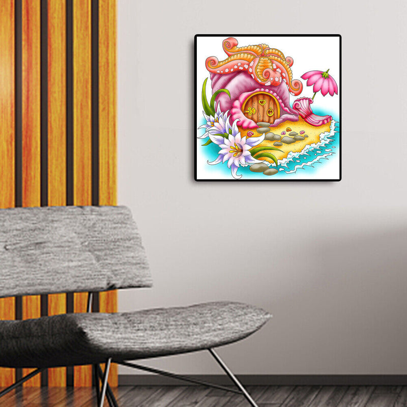Diamond Painting Partial Special Starfish conch cottages Picture of Rhines