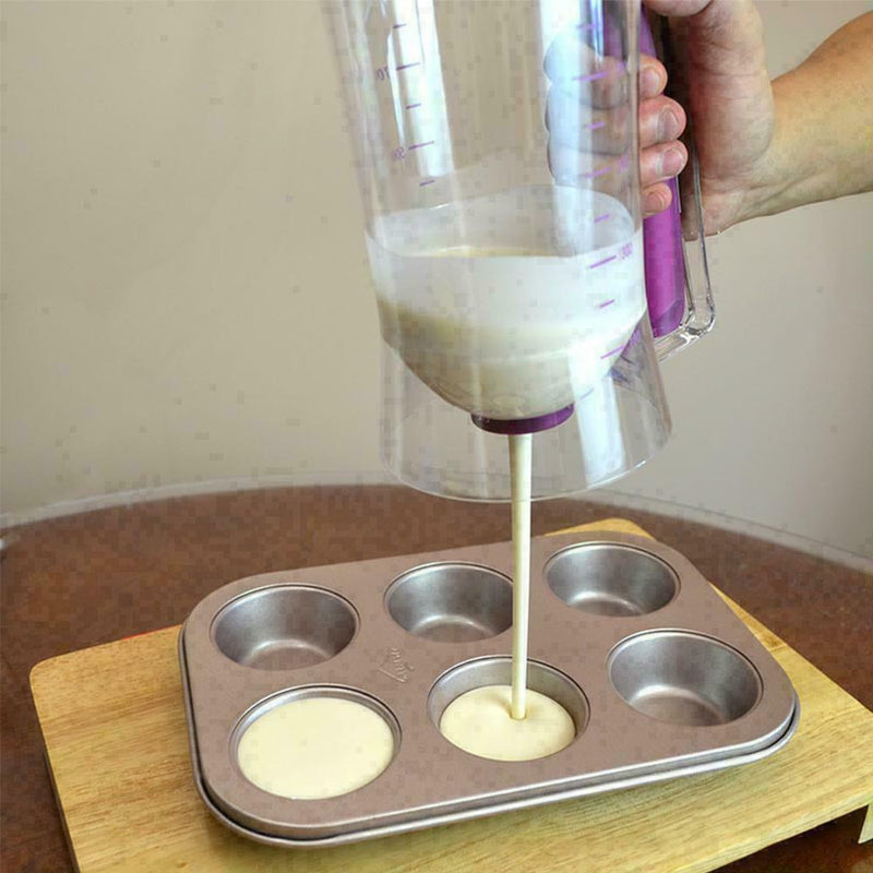 Cake Batter Machine Batter Dispenser Pancake Muffin L6C0 Baking Kitchen K1J1