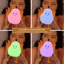 Cute LED USB Charging Silicone Bedroom Decoration for Kids Children Girls Gift