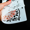 Alphabet Wall Painting Layering Stencils Embossing Template Scrapbooking Stamp