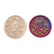 #A 25mm Rose Garden Round Retro Seal Wax Seal Stamp Head Fire Paint for Wedding