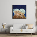 DIY Diamond Painting Kits Full Round Drill Cartoon Cattle Mosaic Home Decor