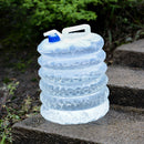 Folding Leakproof Water Storage Container Outdoor Camp Water Bucket (10L) Newly