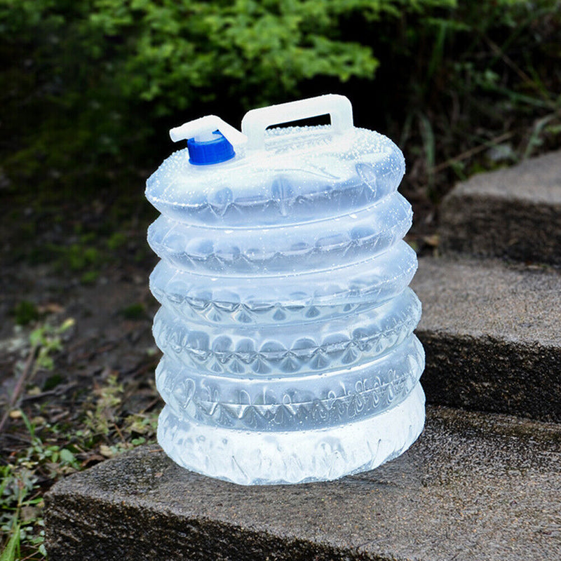 Folding Leakproof Water Storage Container Outdoor Camp Water Bucket (10L) Newly