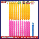 Snail Shape Hair Rollers with Stick Bendy Hair Roller DIY Hair Styling Accessory