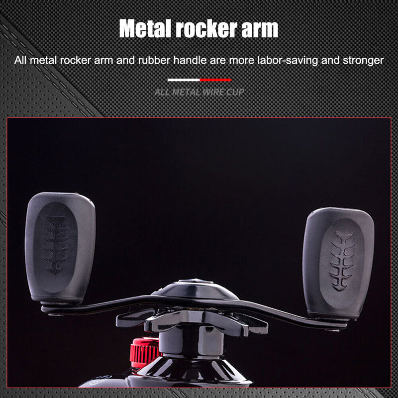 Baitcasting Fishing Reel 8kg Max Drag 7.0/1 Magnetic Brake Reel (Right) Newly