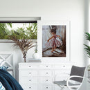 Dancing Girl Oil Paint By Numbers Hand Painted Frameless Painting Home Ornament