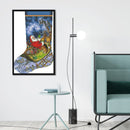 Christmas Socks Print Partial Embroidery Kits 11CT Stamped Needlework Home Decor